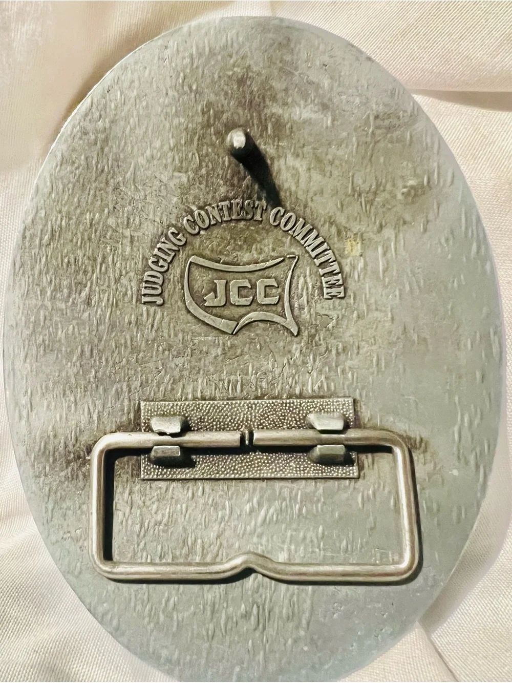 2001 Houston Livestock Show Rodeo VTG Commemorative Belt Buckle
